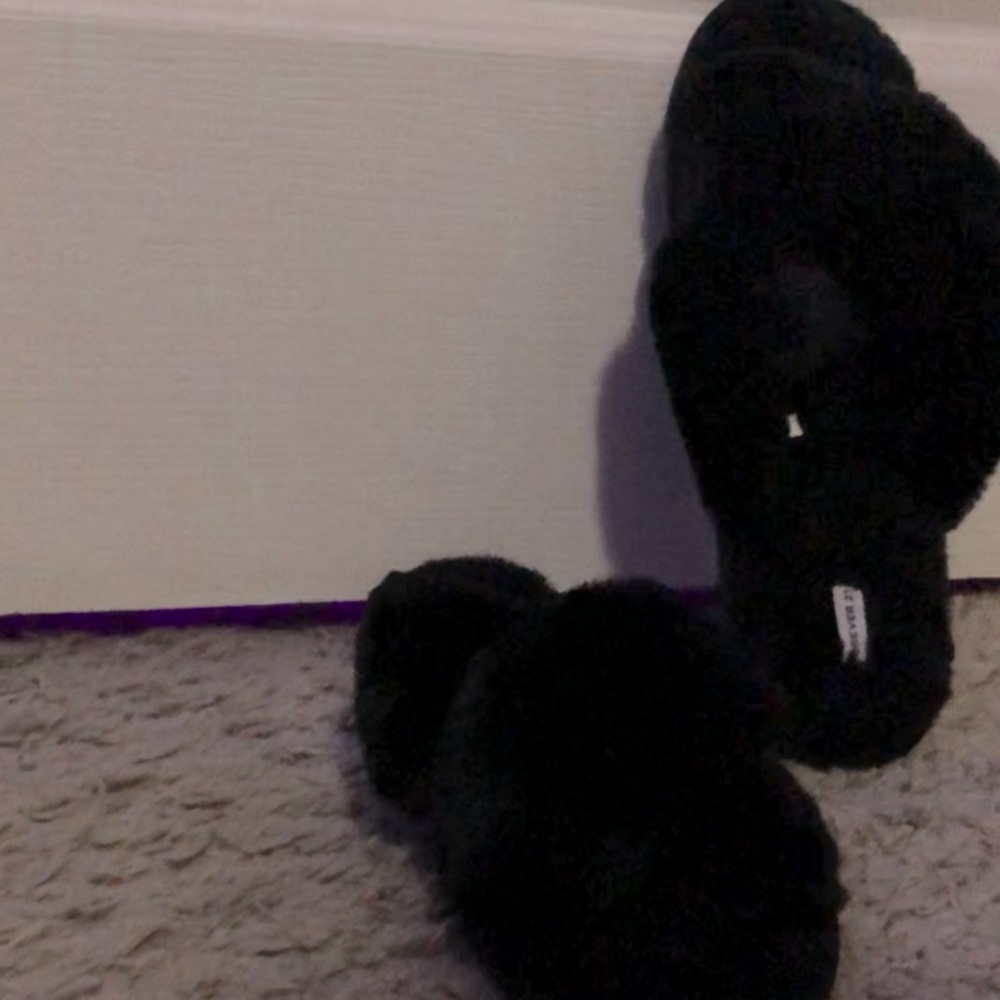 Black Slippers